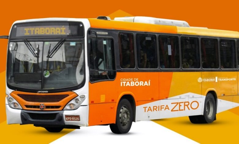 Itaboraí: No aniversário de 190 anos, prefeitura anuncia 'ônibus gratuito laranjinha' 8 onibus laranjinha itaborai
