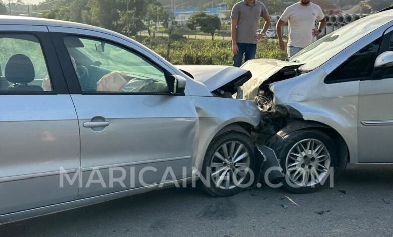 Maricá: Colisão frontal em curva perigosa mobiliza bombeiros 7 colisao caxito