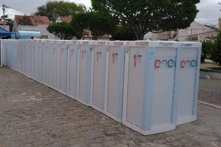 Enel abre inscrições para sorteio de 15 geladeiras em Maricá 8 geladeiras enel