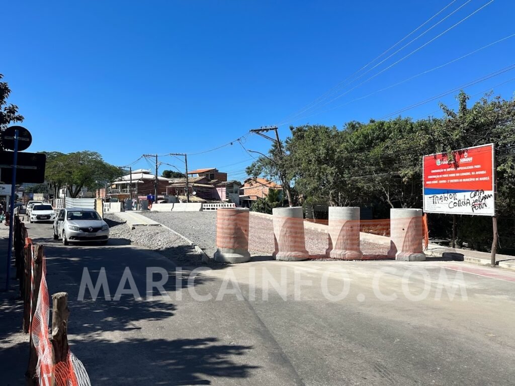 Maricá: Finalmente, ponte na Mumbuca será inaugurada 9 obra ponte mumbuca junho