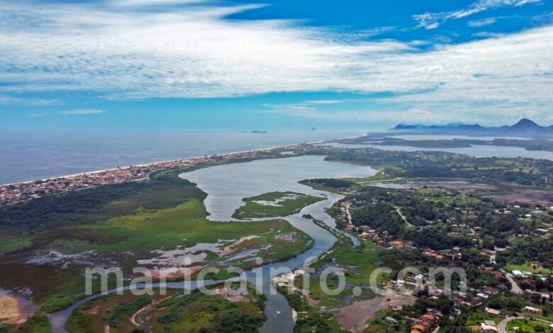 Vista aerea Marica Lagoas