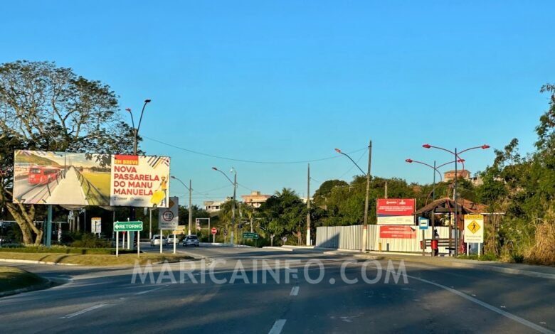 Maricá: Obras de passarelas são paralisadas por atraso na retirada de postes pela Enel 9 obra passarela manu manuela atraso