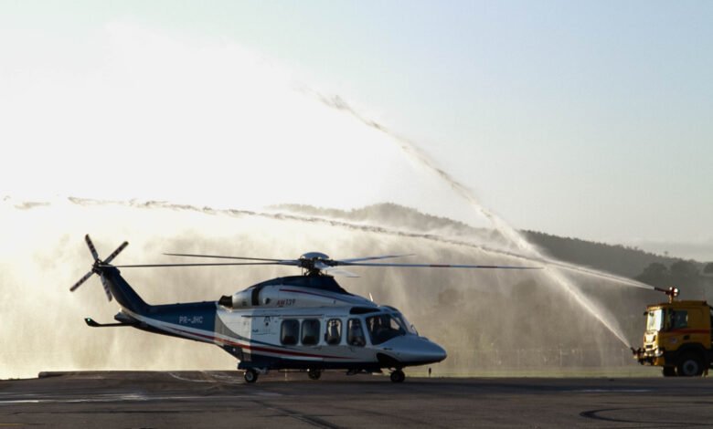 Aeroporto de Maricá multiplica voos com chegada da Líder Táxi Aéreo e novas aeronaves da Omni 11 batismo aeronave