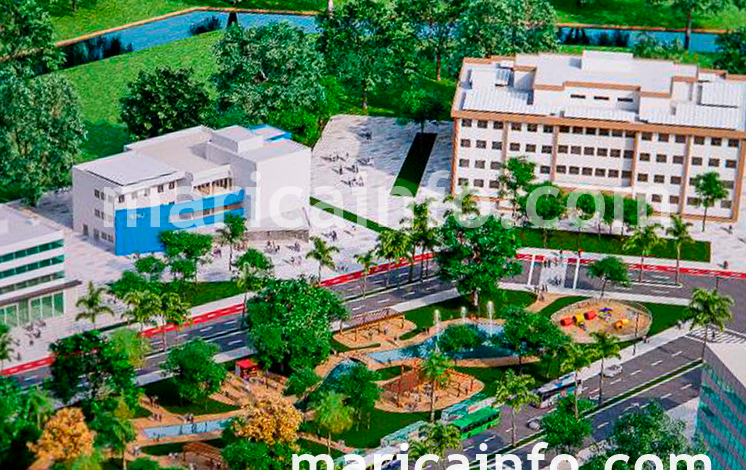 Maricá terá novo centro com prédios do MPRJ, Tribunal de Justiça e órgãos municipais 7 centro civico marica rj 1