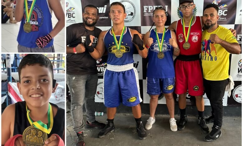 Equipe Santana Team de Maricá se destaca na 6ª etapa do circuito estadual de Boxe da FPERJ 7 IMG 0239