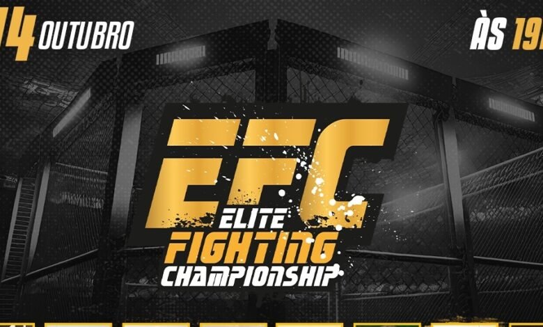 EFC 2023: Evento de MMA acontece neste sábado (14) em Maricá e terá disputa de cinturão 8 EFC Cartaz1