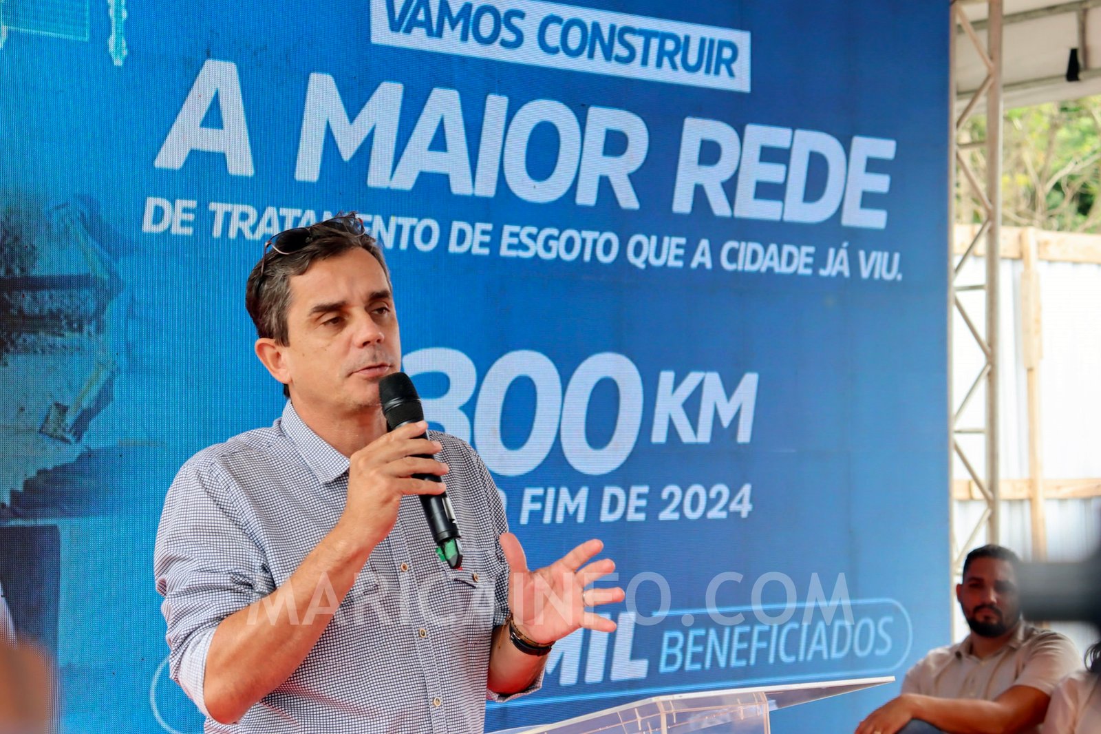lancamento obra esgoto sao jose novembro 2023 fabiano horta