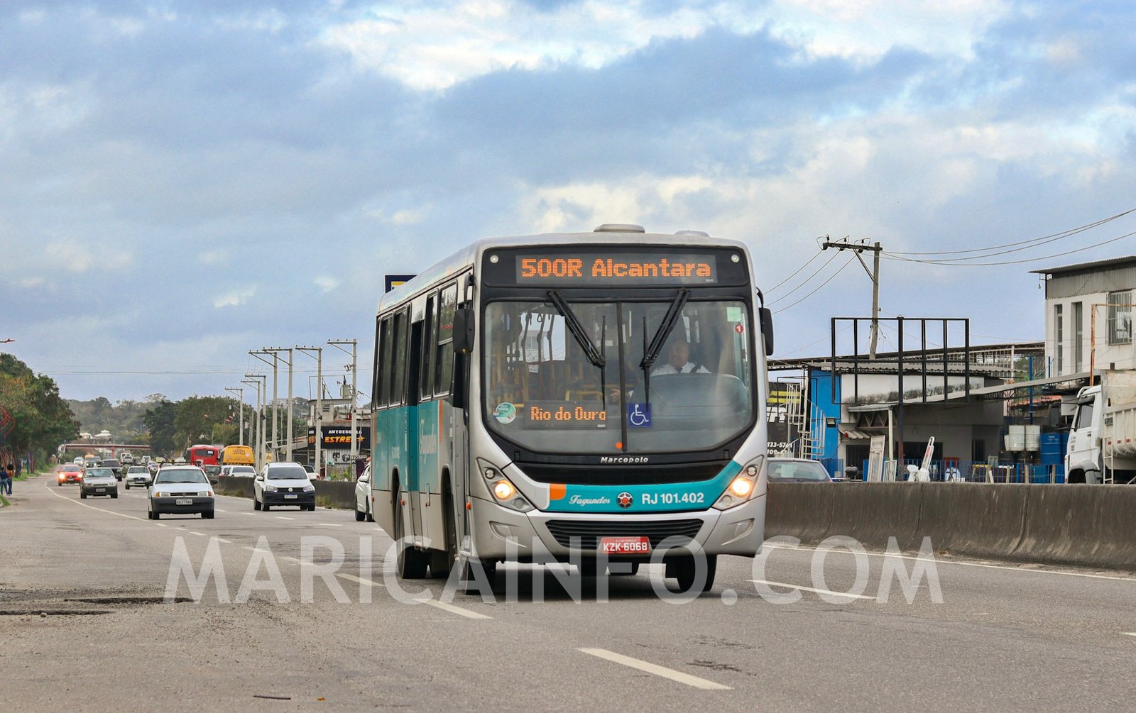 Itaipuaçu poderá ter linha de ônibus direto pra Alcântara (SG) 1 onibus linha 500R marica alcantara