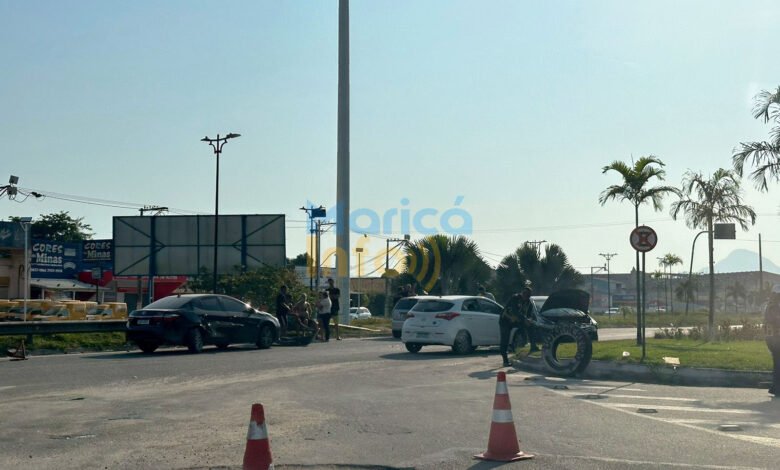 Acidente envolvendo veículos na RJ-106 em Maricá complica o trânsito 9 rj 106 copiar 1