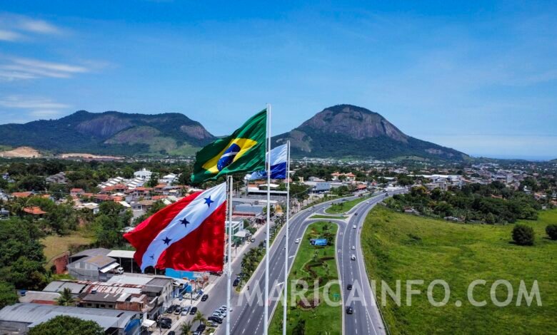 Com obras iniciadas, MARAEY já movimenta mercado de trabalho em Maricá 14 bandeiras amplo marica sol tempo bom 11 23 1