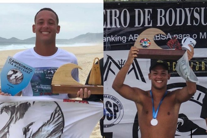 Jovem de Itaipuaçu conquista dois títulos de bodysurf em menos de um mês 3 body renan