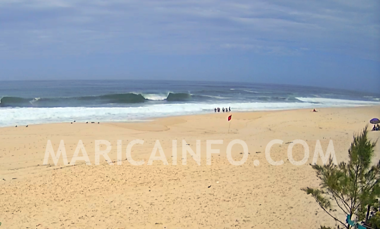 Ressaca traz ondas de até 2,5 metros para o litoral de Maricá (RJ); praias devem ser evitadas 6 ressaca litoral marica