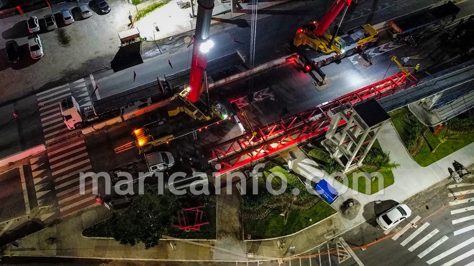 Maricá: Instalação de passarela avança na RJ-106; há três em construção desde 2022 9 IMG 1597