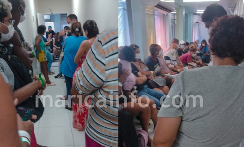 Maricá: Pacientes relatam lotação e demora no atendimento no hospital Conde Modesto Leal 10 IMG 8775