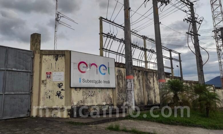 SP e governo federal iniciam processo que poderá romper contrato da Enel; concessionária tem histórico de apagões, falhas e multas em Maricá 6 Subestacao Enel Inoa Marica