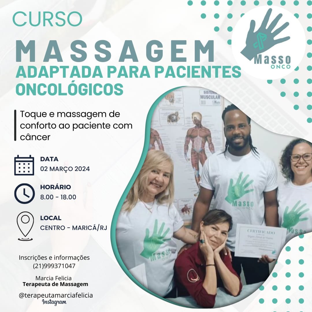 Curso de Massoterapia: Técnicas adaptativas para pacientes oncológicos em Maricá 11 post1 mc1
