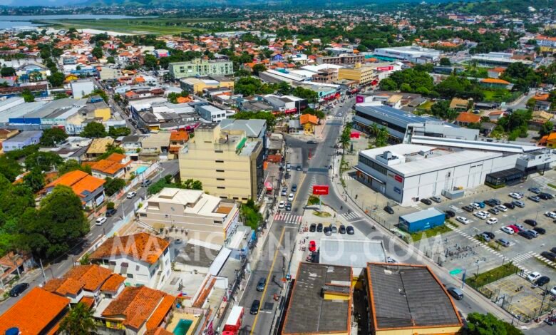 Maricá inicia alterações no trânsito do Centro no dia (27); saiba mais! 10 Centro de Marica Mudanca Transito Avenida Roberto Silveira