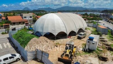 Obra Lona Cultural Barra de Marica