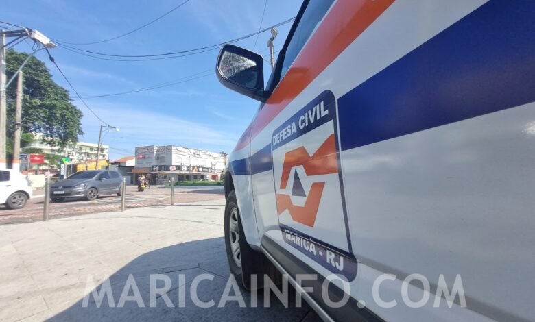 Maricá: Abertas inscrições para 168 vagas com salários de até R$ 3,6 mil na Defesa Civil; confira! 5 defesa civil marica viatura centro