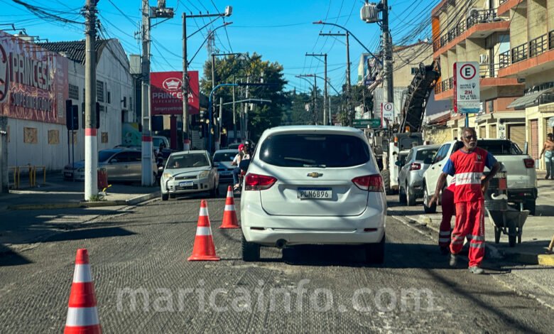 Maricá segue com mudanças para implementar sistema binário; obras ocorrem à noite 8 IMG 1013