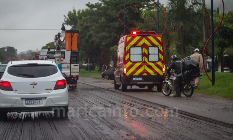 Maricá: Sem sinalização, obras de recapeamento causam risco de acidentes na RJ-106 6 IMG 1073