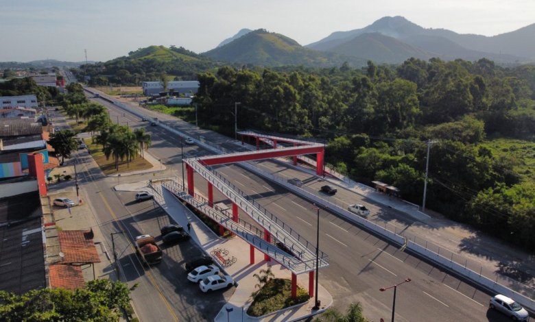 Maricá: Prefeitura inaugura passarela do Parque Nanci na RJ-106 10 IMG 2068