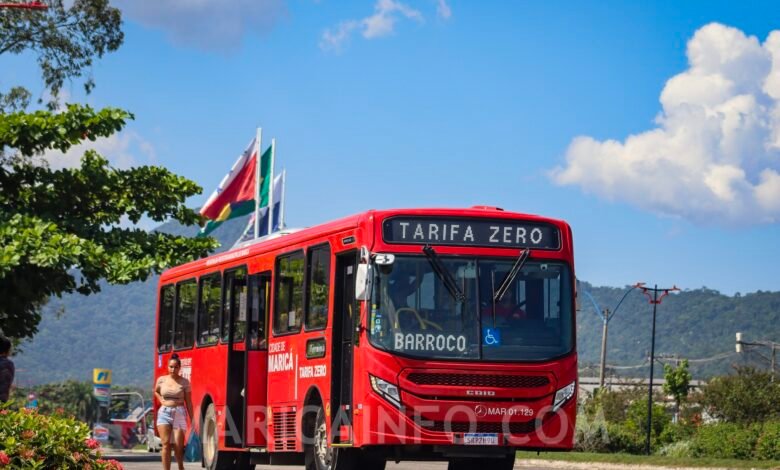 Maricá vai incorporar ônibus elétricos à frota do Tarifa Zero com investimento federal de mais de R$ 100 milhões; entenda! 10 Vermelhinho Marica Onibus Tarifa Zero