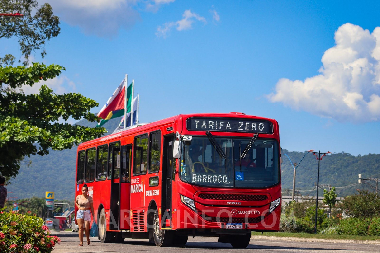 Vermelhinho Marica Onibus Tarifa Zero