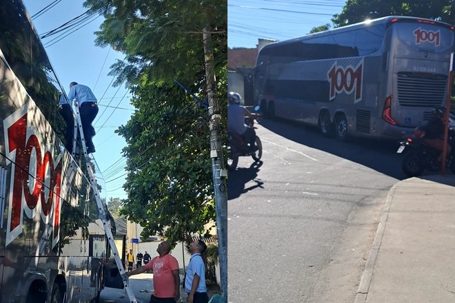 Maricá: Fechamento da Av. Roberto Silveira complica trânsito na região central 8 transito fla