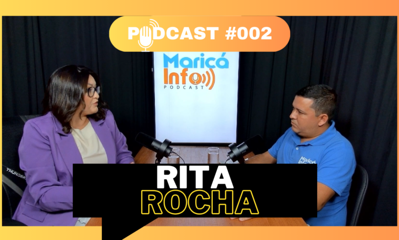 Maricá Info PodCast recebe RITA ROCHA 7 Corte PODCAST 002