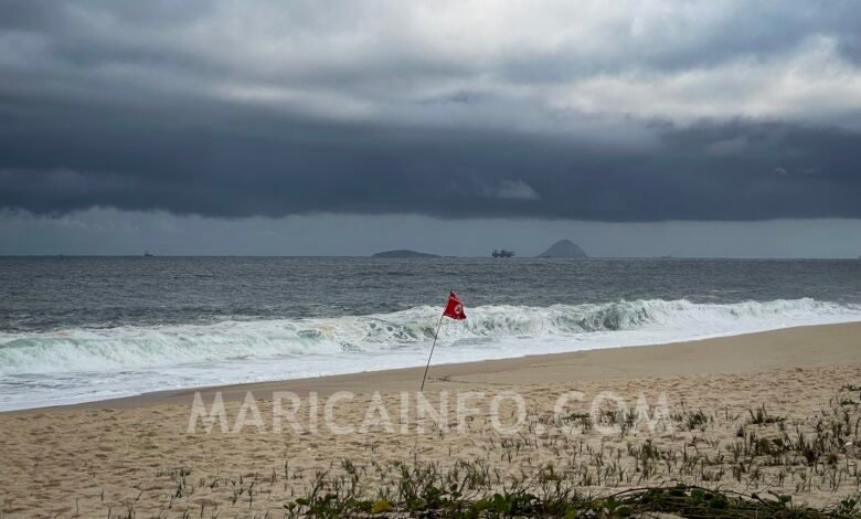 Frente fria traz instabilidade e chuva para Maricá nos próximos dias; confira a previsão do tempo 6 Tempo Marica Chuva Itaipuacu Ondas