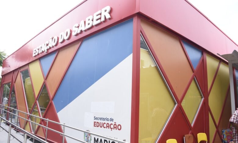 Maricá: Primeira biblioteca da Estação do Saber é entregue 8 estacao do saber caic