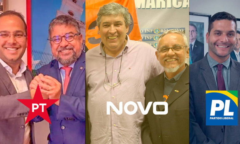 Maricá: Partidos começam a definir candidatos a prefeito, vice e vereadores 8 possiveis candidatos prefeitura 2024 marica
