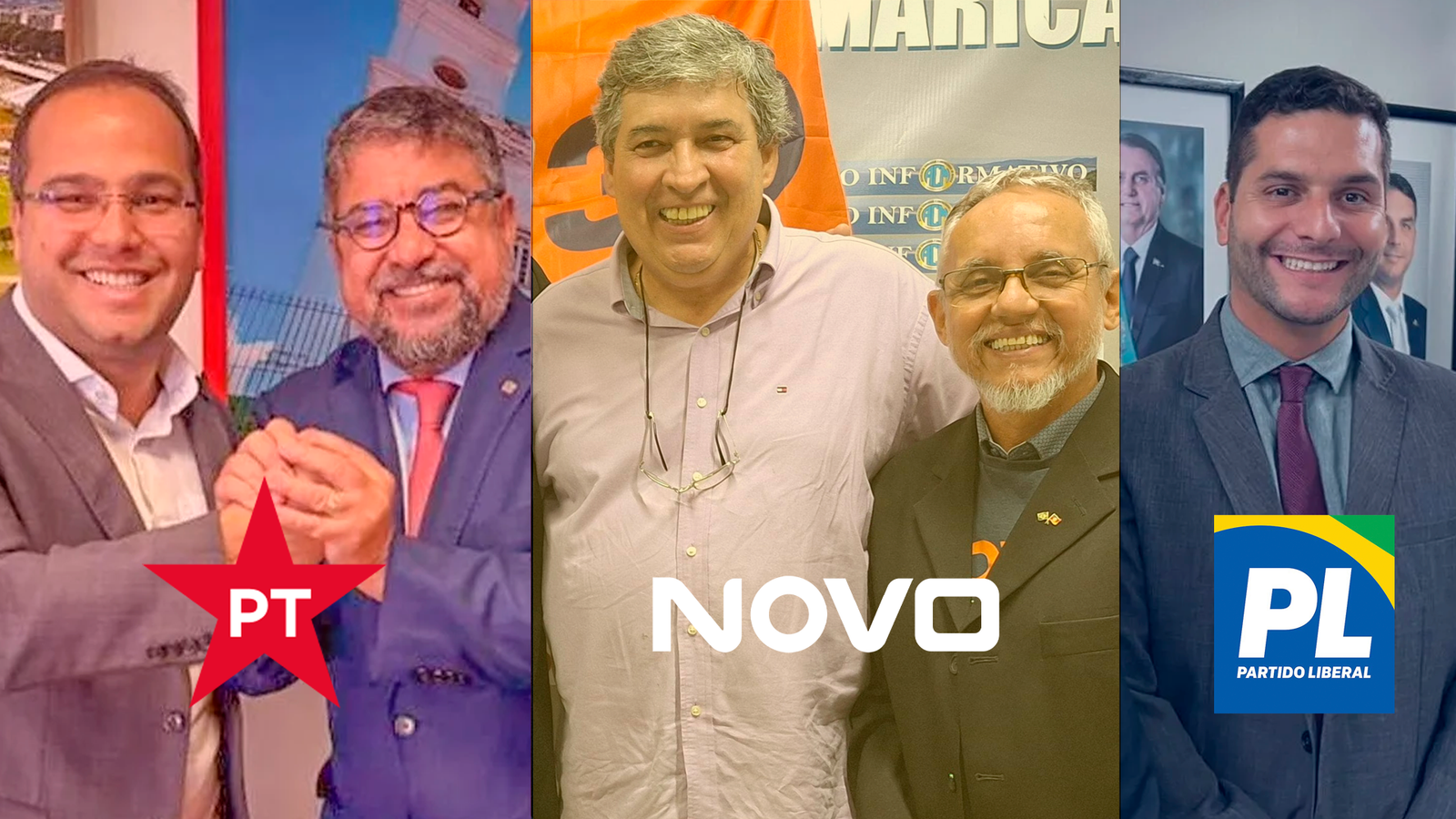 Maricá: Partidos começam a definir candidatos a prefeito, vice e vereadores 1 possiveis candidatos prefeitura 2024 marica