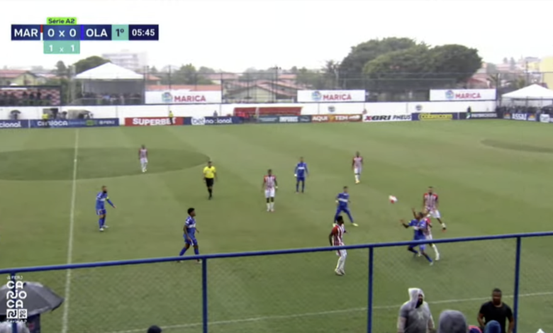 Maricá FC x Olaria - Ao Vivo - Final do Campeonato Carioca A2 11 Captura de Tela 2024 08 25 as 14.50.57