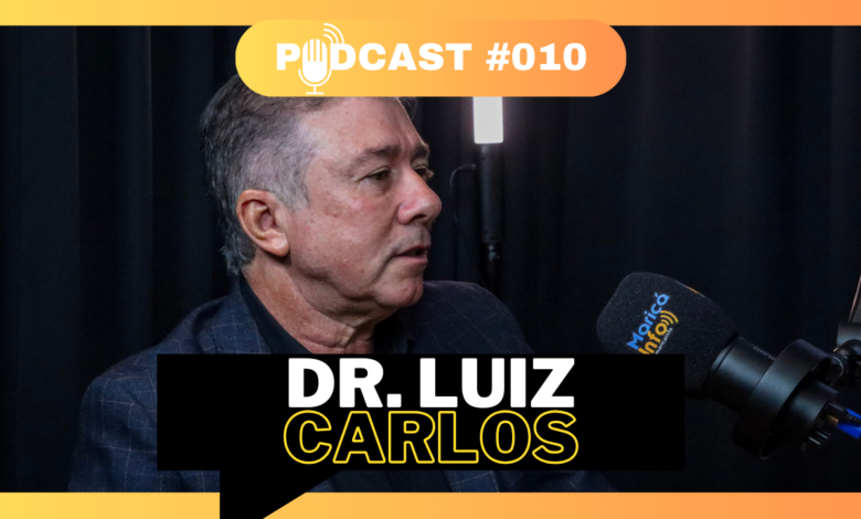 MARICÁ INFO PodCast recebe o DR. LUIZ CARLOS #010 6 THUMB PODCAST