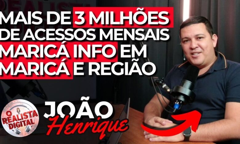 Podcast "O Realista Digital" entrevista fundador do Maricá Info: Os bastidores de 4 milhões de views mensais 9 podcast o realista digital maricainfo