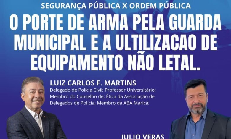 Maricá terá evento para debater armamento da guarda e uso de equipamento não letal; entenda! 5 WhatsApp Image 2024 08 30 at 10.41.58
