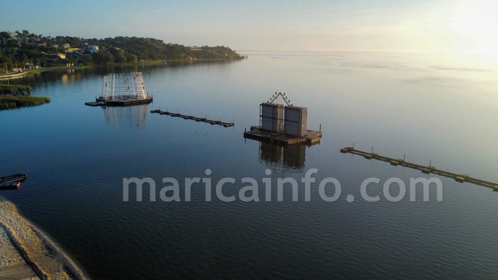 Maricá: Natal Iluminado tem possível data pra começar; confira! 7 Montagem do Natal Iluminado 2024. (Foto: João Henrique / Maricá Info)