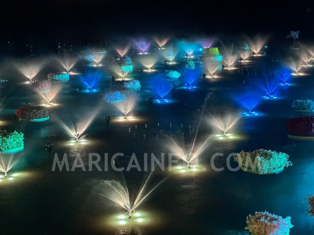 Maricá: Jardins das Águas inaugura Natal Iluminado 2024, mas sem árvore flutuante 10 Jardim das Aguas Natal Iluminado 2024 2