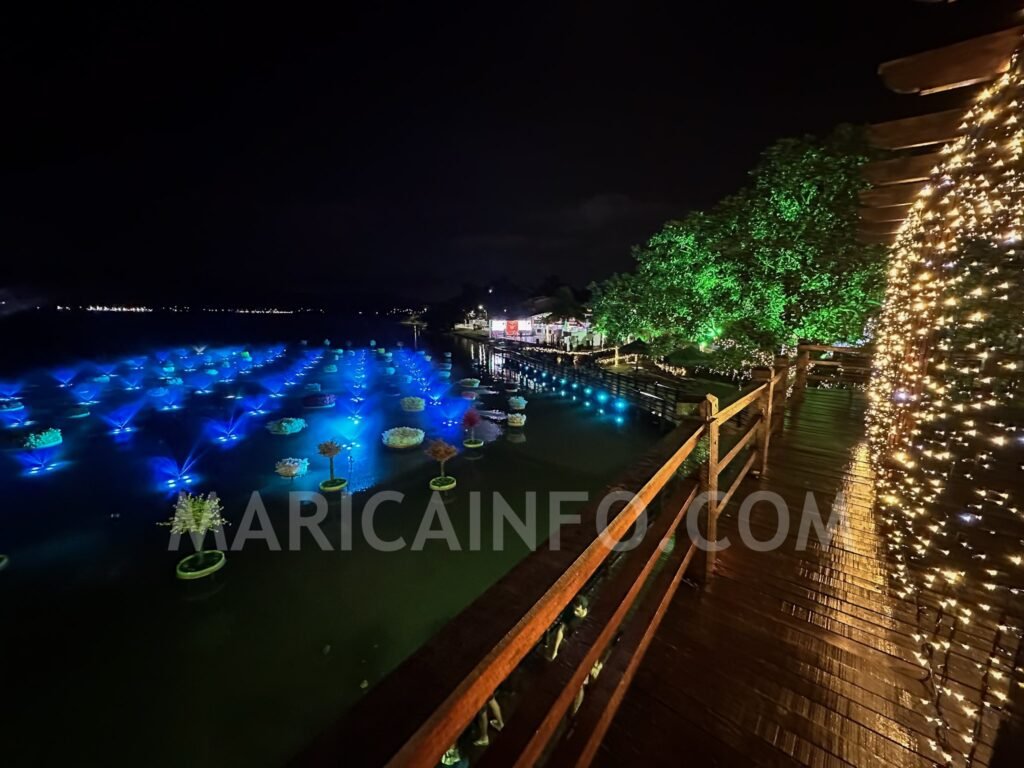 Maricá: Jardins das Águas inaugura Natal Iluminado 2024, mas sem árvore flutuante 11 Jardim das Aguas Natal Iluminado 2024 3