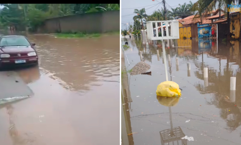 Temporal causa transtornos em Itaipuaçu 7 marica chuvas it