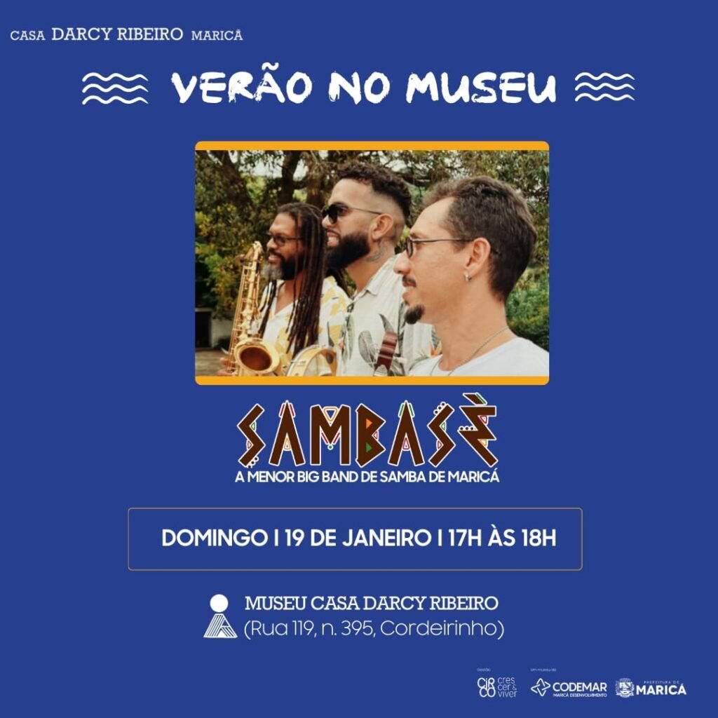 “Verão no Museu” traz programação cultural gratuita neste fim de semana com apresentações de circo e samba no Museu Casa Darcy Ribeiro 8 Carrossel Verao no Museu 3