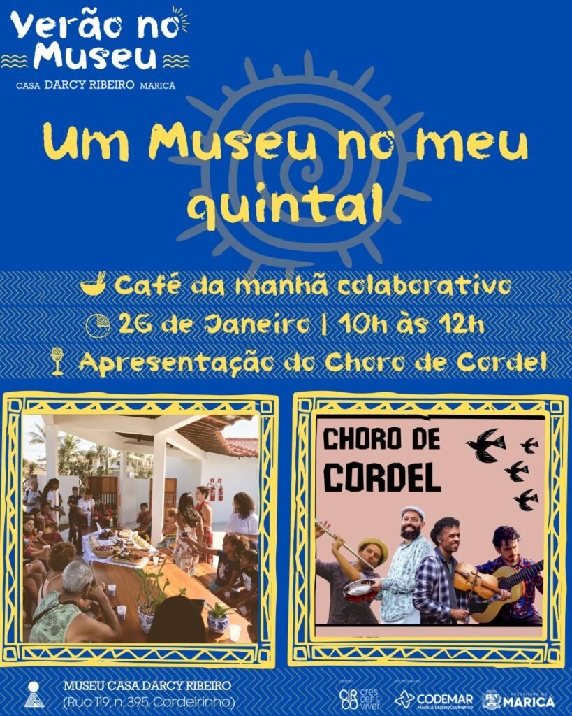 Verão no Museu: Atrações gratuitas neste fim de semana no Museu Casa Darcy Ribeiro; confira! 8 IMG 0526