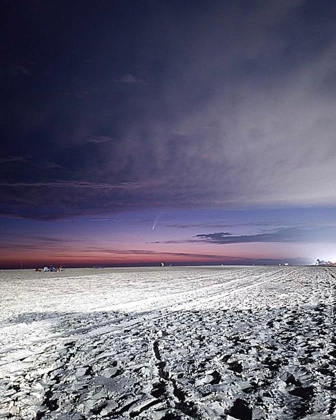 Cometa raro é registrado de praia de Maricá (RJ) 9 cometa c2024 g3 cordeirinho