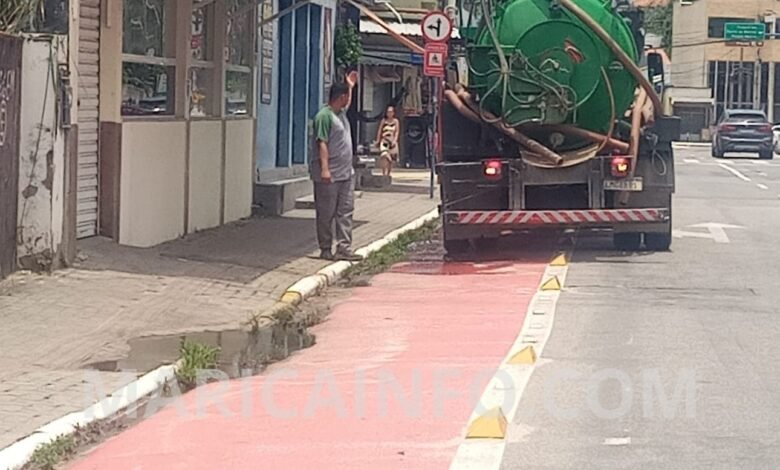 Maricá: Sanemar resolve vazamento de esgoto em rua do Centro após reportagem 7 esgoto via centro