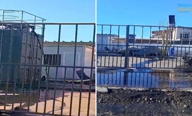 Itaipuaçu: Tanque rompe e espalha esgoto em Estação de Tratamento 4 vazamento ete