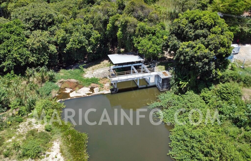 Maricá (RJ) tem situação crítica de água com longa estiagem 8 Sistema Captacao Rio Ubatiba Silvado Marica Fev 2025 foto Joao Henriqu