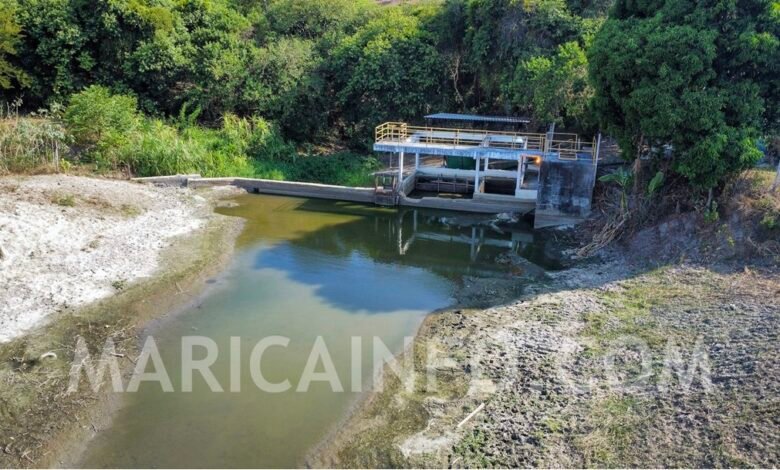 Estiagem reduz captação de água em Maricá e agrava falta de abastecimento em bairros da cidade 17 Sistema Captacao Rio Ubatiba Silvado Marica marco 2025 foto Joao Henrique