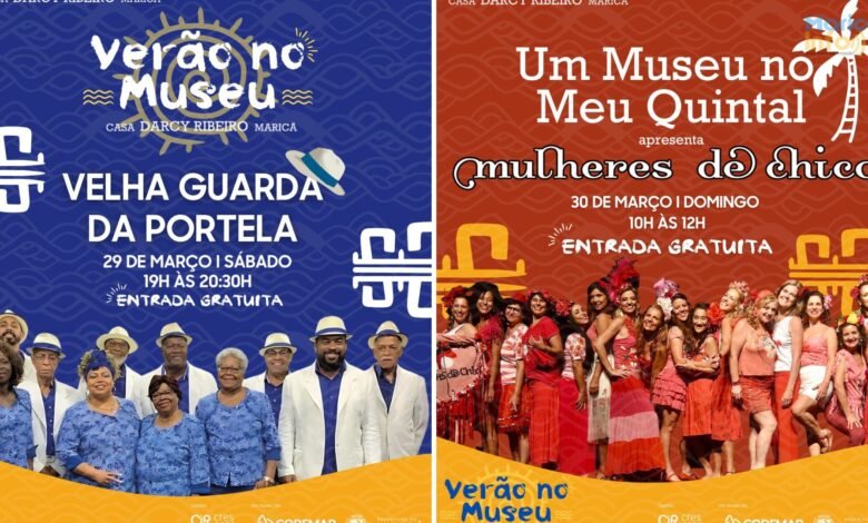 Velha Guarda da Portela e Mulheres de Chico se apresentam na Casa Darcy Ribeiro e encerram o projeto "Verão no Museu" em grande estilo 9 mus1